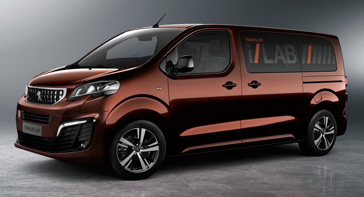  Peugeot Reveals Traveller i-Lab Concept, A VIP Shuttle For Tech Enthusiasts