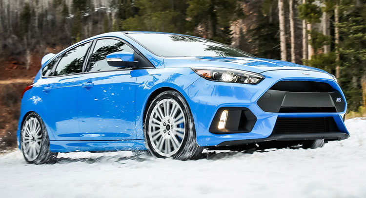  Ford Says Focus RS Is America’s First Car To Offer A Factory Winter Wheel&Tire Package