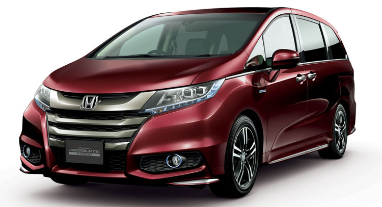  Honda Odyssey Hybrid Goes On Sale In Japan