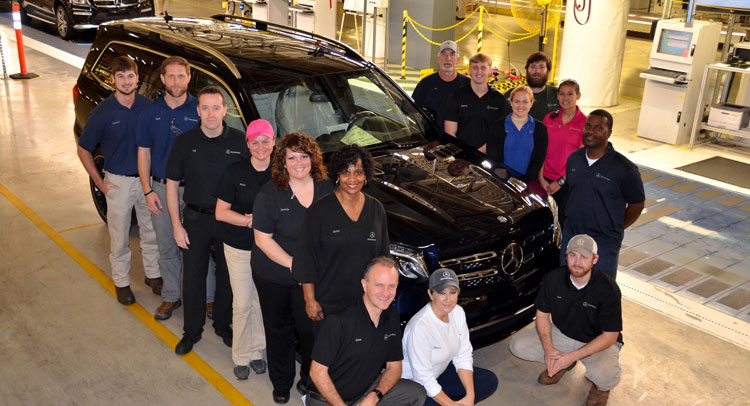  Mercedes-Benz Starts GLS Production In Tuscaloosa