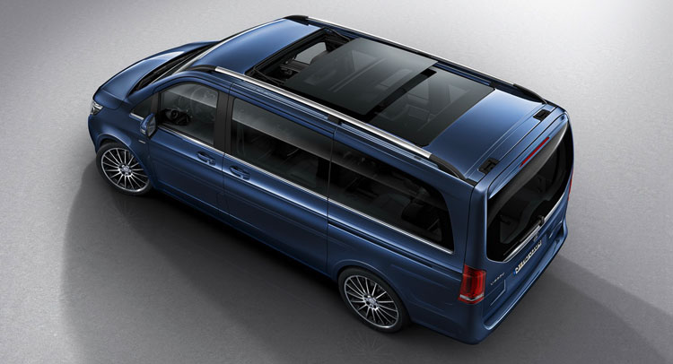  Mercedes-Benz Adds Exclusive Trim For V-Class MPV