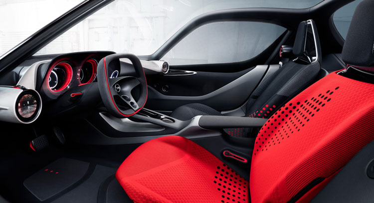  Opel Shows Concept GT’s “Buttonless” Interior