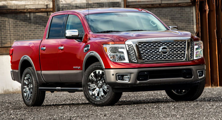  Nissan Rolls Out Baby 2017 Titan Pickup