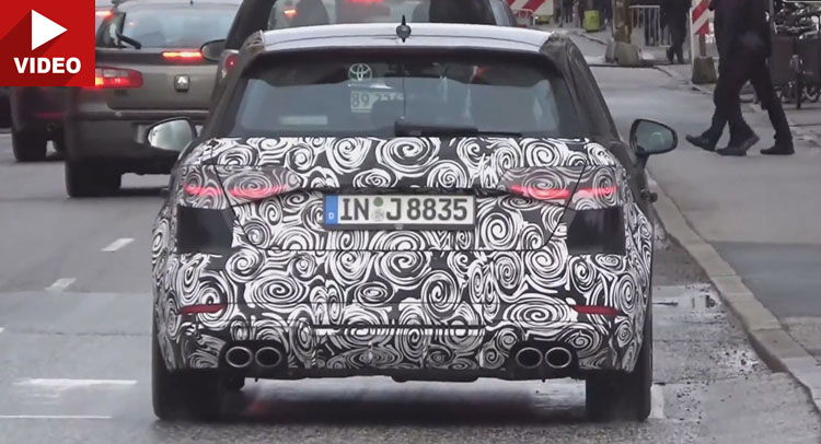 Facelifted Audi S3 Caught In The Open