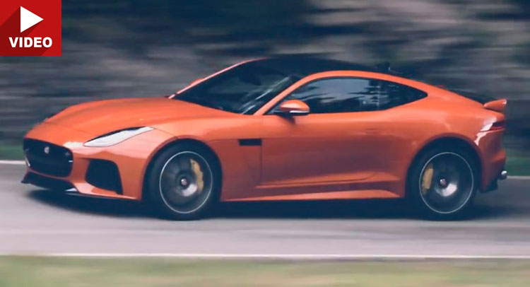 New Jaguar F-Type SVR Roars Its Supercharged V8