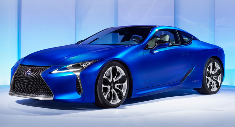 Lexus Publishes New LC 500h Images