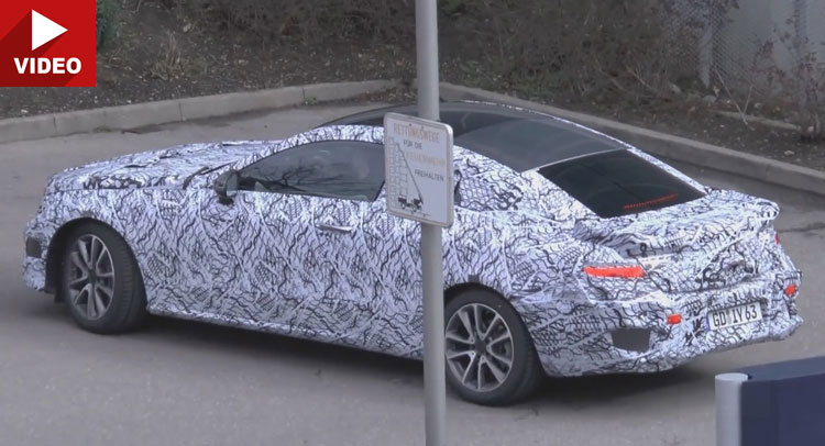  Mercedes’ New E-Class Coupe Returns In Fresh Spy Footage