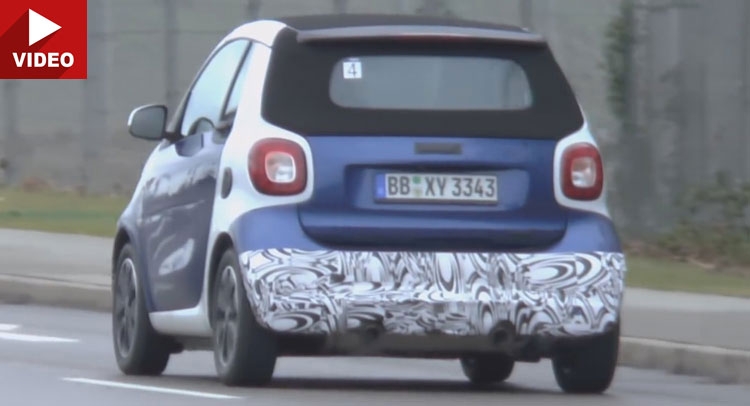  Smart ForTwo Cabrio Brabus Caught On Video