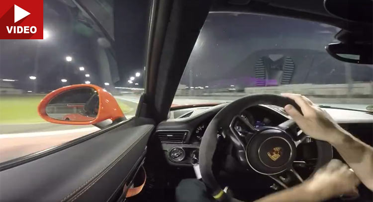  Porsche 911 GT3 RS Gets Its Drift On In Abu Dhabi