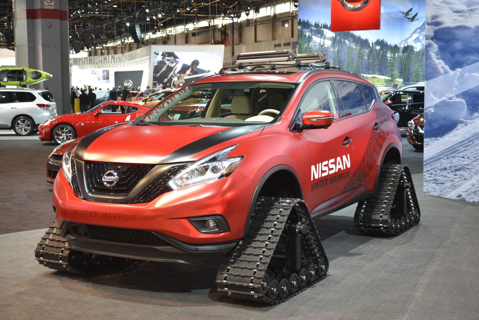 Nissan unleashes trio of aggressive Winter Warrior concepts just in