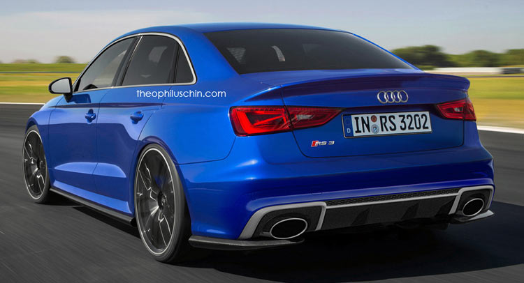  Audi RS3 Sedan To Enter Production With 400HP?