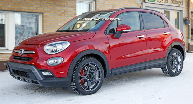  Fiat Rolls Out Abarth 500X Prototype