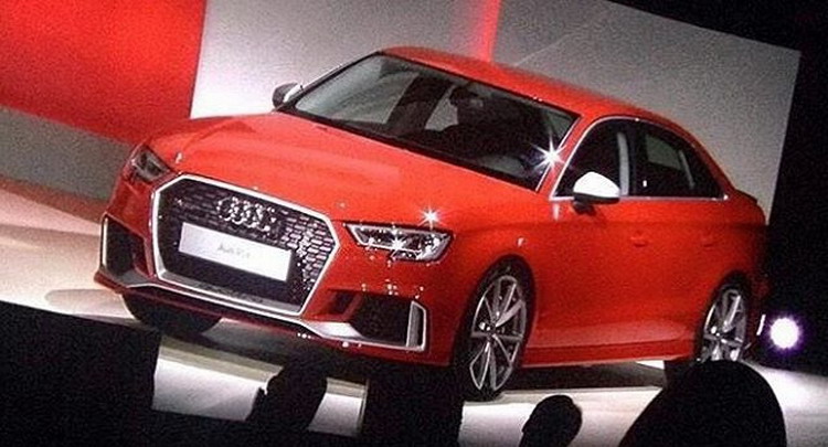  Audi’s New RS3 Sedan Leaked [Updated]