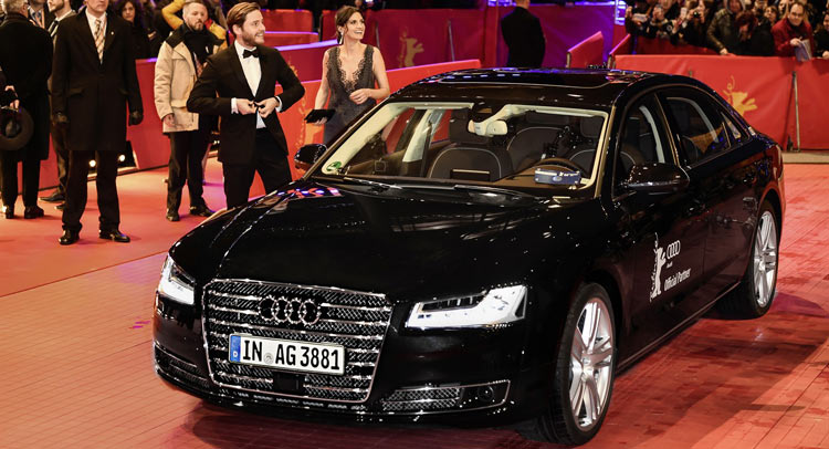 Autonomous Audi A8 L W12 Takes Actor Daniel Brühl To German Film Festival