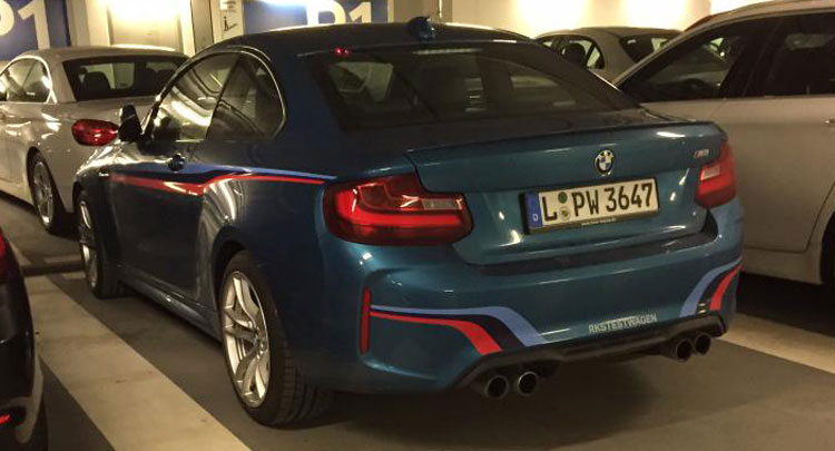  BMW M2 With M Performance Stripes Might Not Be Your Cup Of Tea