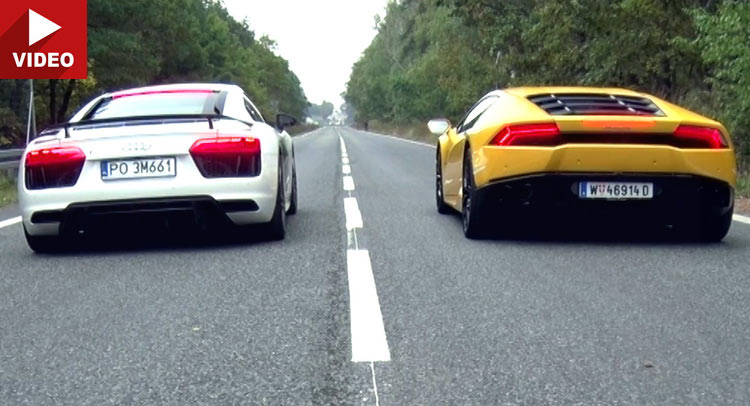  All-New Audi R8 V10 Plus Accepts Lamborghini Huracan’s Challenge
