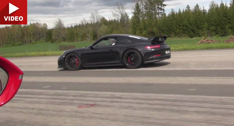  Porsche 911 GT3 Looks To Put Audi RS7 In Its Place