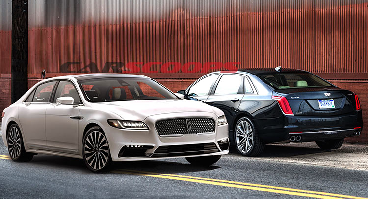  Cadillac CT6 Vs Lincoln Continental: America’s Newest Luxury Models In A Visual Challenge