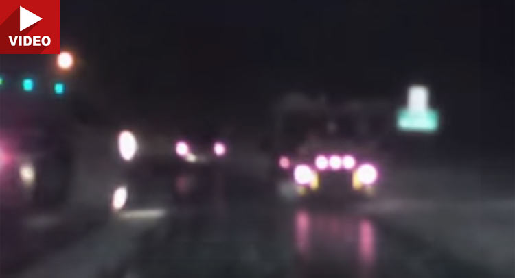 ‘Oh, Sh!t Balls!’, Snowy Crash Caught On Dashcam