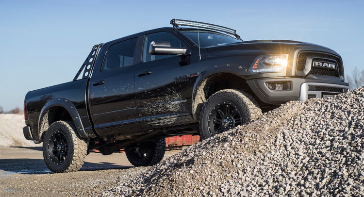 Geiger Cars Places The Dodge Ram Rebel On Stilts