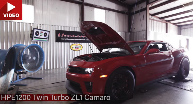  Hennessey Extracts 1145HP From A Camaro ZL1… At The Wheels!