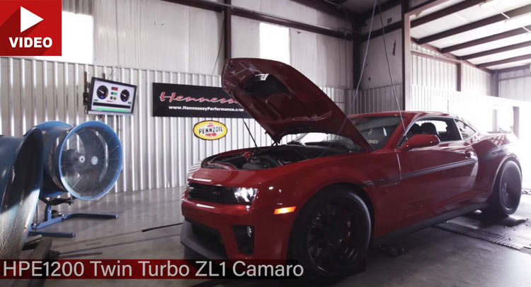 Hennessey Extracts 1145HP From A Camaro ZL1… At The Wheels!