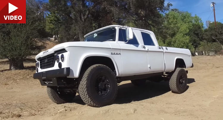  ICON’s Dodge D200 Crew Cab Is Simply A Restomod Masterpiece