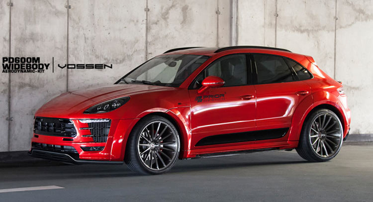 Prior Design Rolls Out Menacing Porsche Macan Widebody Kit