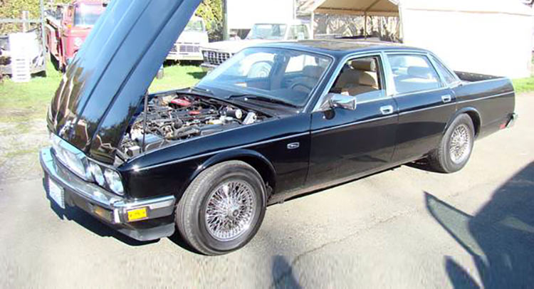  Someone Converted A Jaguar XJ Into A Pick-up And Is Now Selling It For $8,999