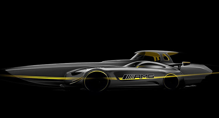 Cigarette Racing Team Teases Mercedes AMG GT Inspired Boat