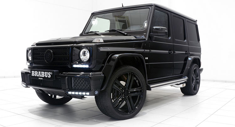  Brabus Chisels Up The Mercedes-Benz G500 V8 Turbo
