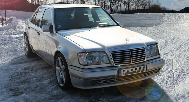 Carbon Motors Leaves Its Print On The Classic Mercedes E500 W124