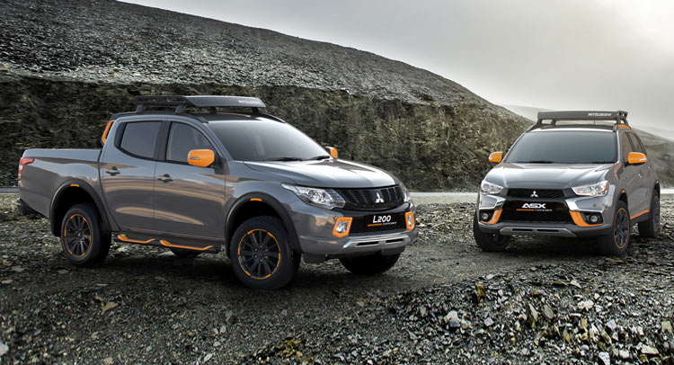  Mitsubishi Flavors Up L200 And ASX With GEOSEEK Concepts