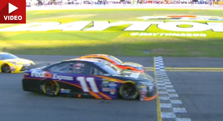  0.010 Seconds Separates Two Cars In The Closest Daytona 500 Finish Ever