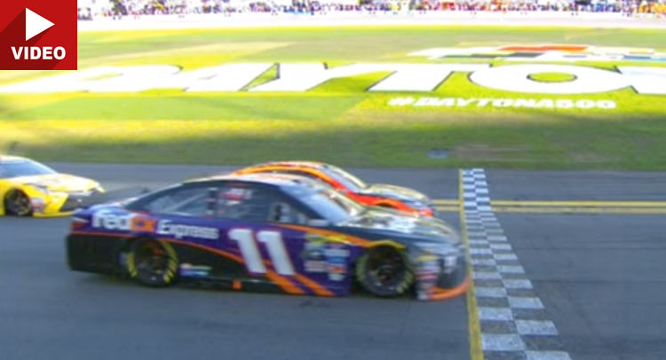 0.010 Seconds Separates Two Cars In The Closest Daytona 500 Finish Ever