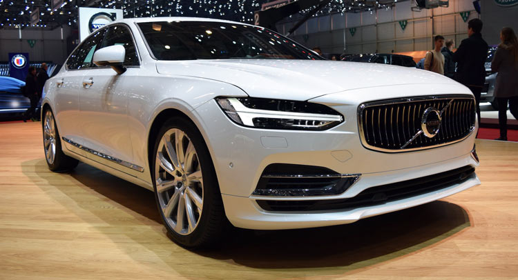 New Volvo S90 Sedan Looking Sharp On Geneva Show Floors