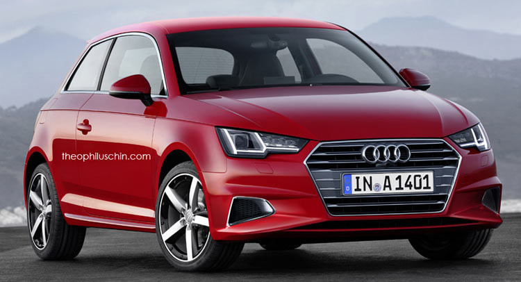  Next-Gen Audi A1 Comes To Life Through Realistic Rendering