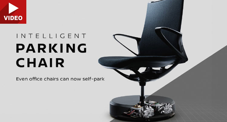 Nissan Gets Bored And Creates Self-Parking Office Chairs