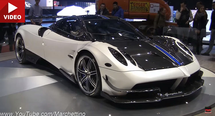 New Pagani Huayra BC Poses For The Camera In Geneva