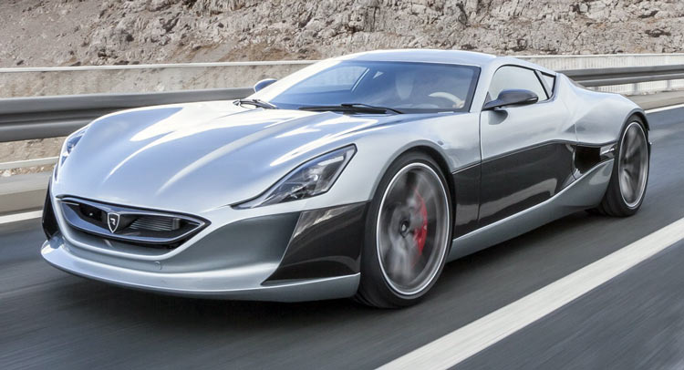  1073HP Rimac Concept_One Electric Supercar Appears In Production Trim Ahead Of Geneva