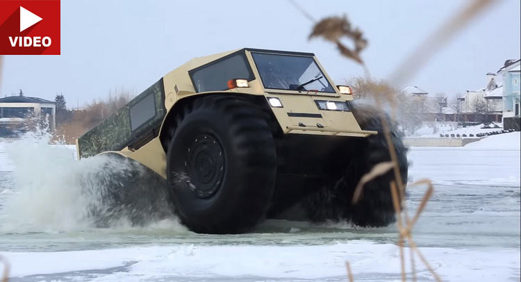  Meet The Sherp: A Russian Real-Life Tonka Toy To Take You Anywhere