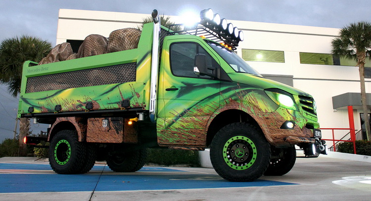 Mercedes Wants To Hunt Some Zombies With New Sprinter Extreme Concept