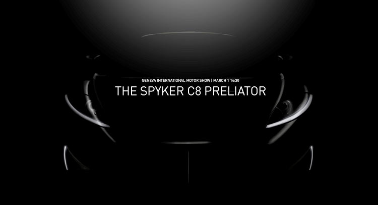  Spyker Teases Geneva-Bound C8 Preliator