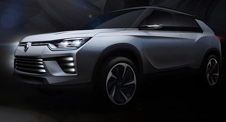  SsangYong Teases SIV-2 Hybrid Concept Ahead Of Geneva