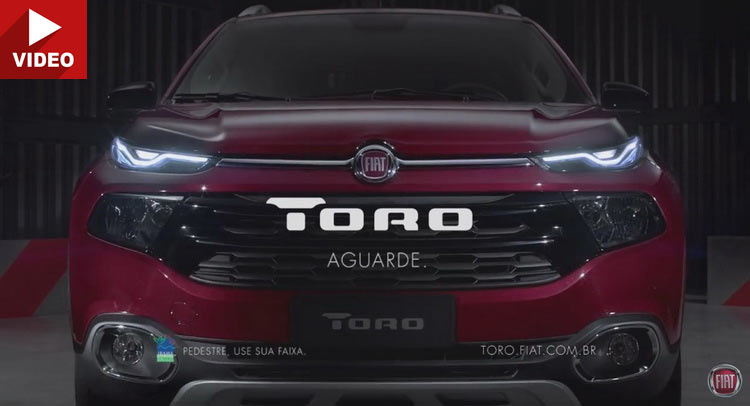  Fiat Drops New Toro Video Prior To Its Brazil Launch This Month