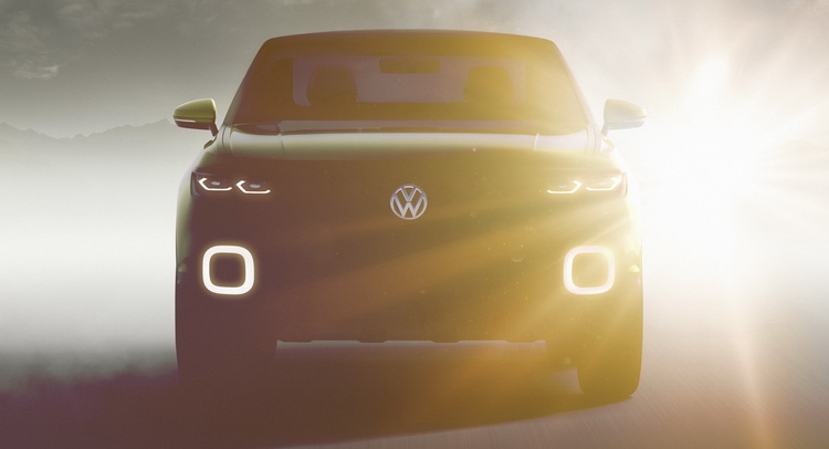  Volkswagen Teases New Small SUV Concept Ahead Of Geneva