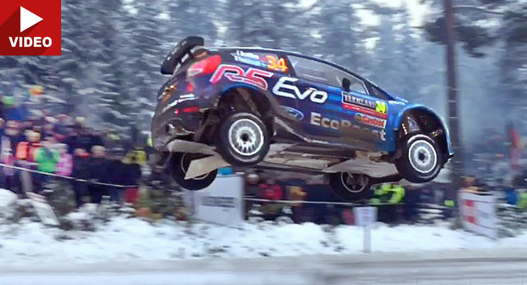Rally Driver Gets Ford Fiesta RS Airborne At 165 Km/h