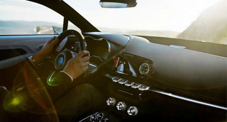  New Alpine A120 Interior Leaked, Confirms Double-Clutch Gearbox Rumor