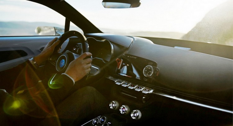 New Alpine A120 Interior Leaked, Confirms Double-Clutch Gearbox Rumor