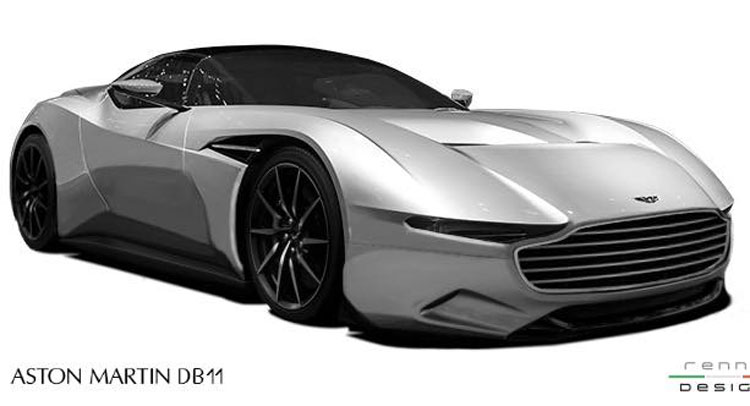Aston Martin DB11 Envisioned As Neutered Vulcan